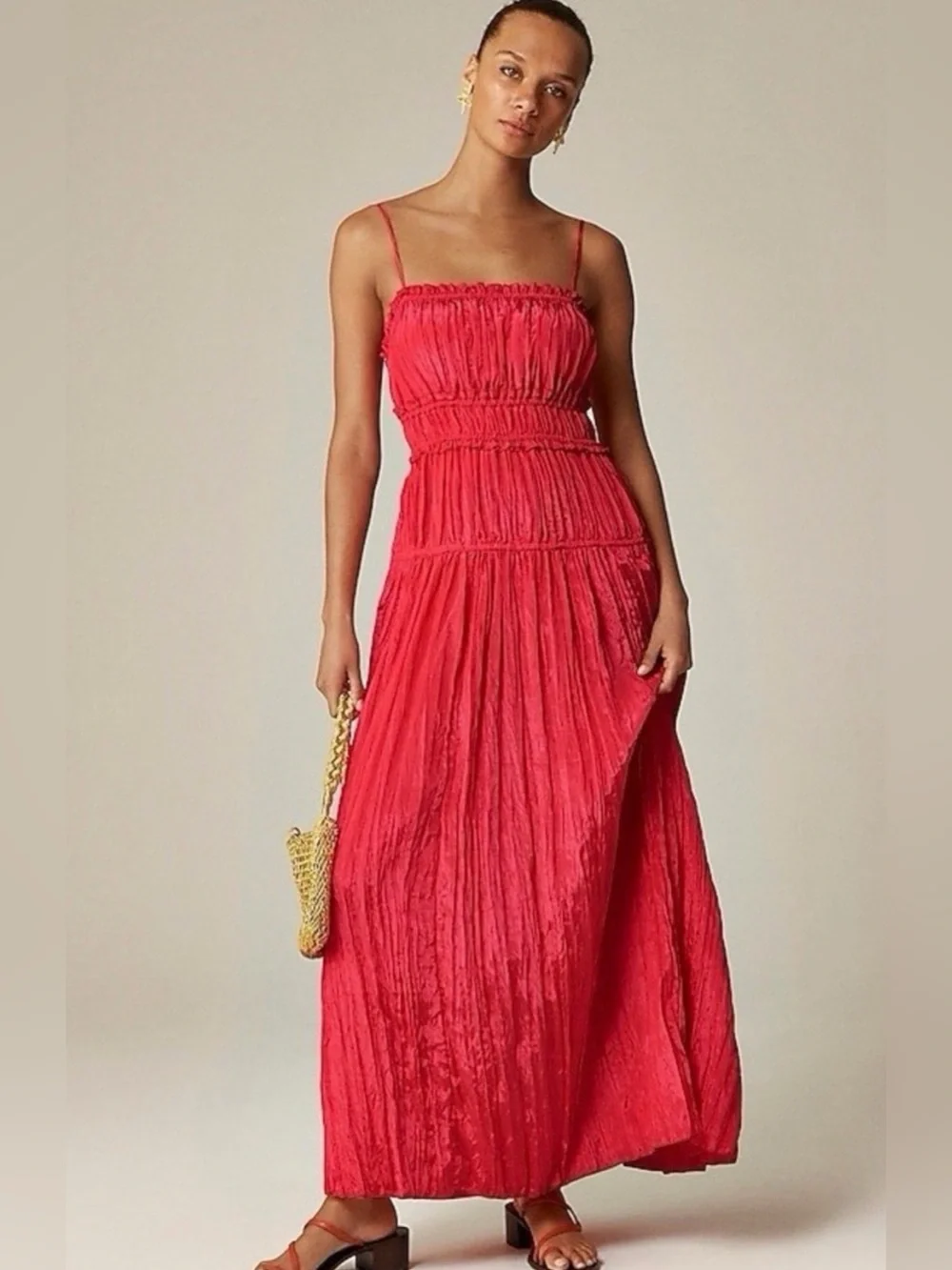 J. Crew Crinkle Dress